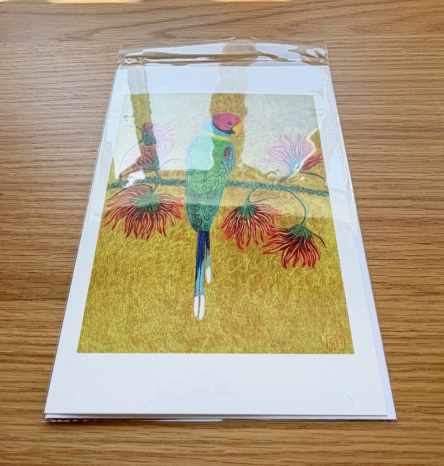Devansh - Art Greeting Card - Geraldine Platten Art -