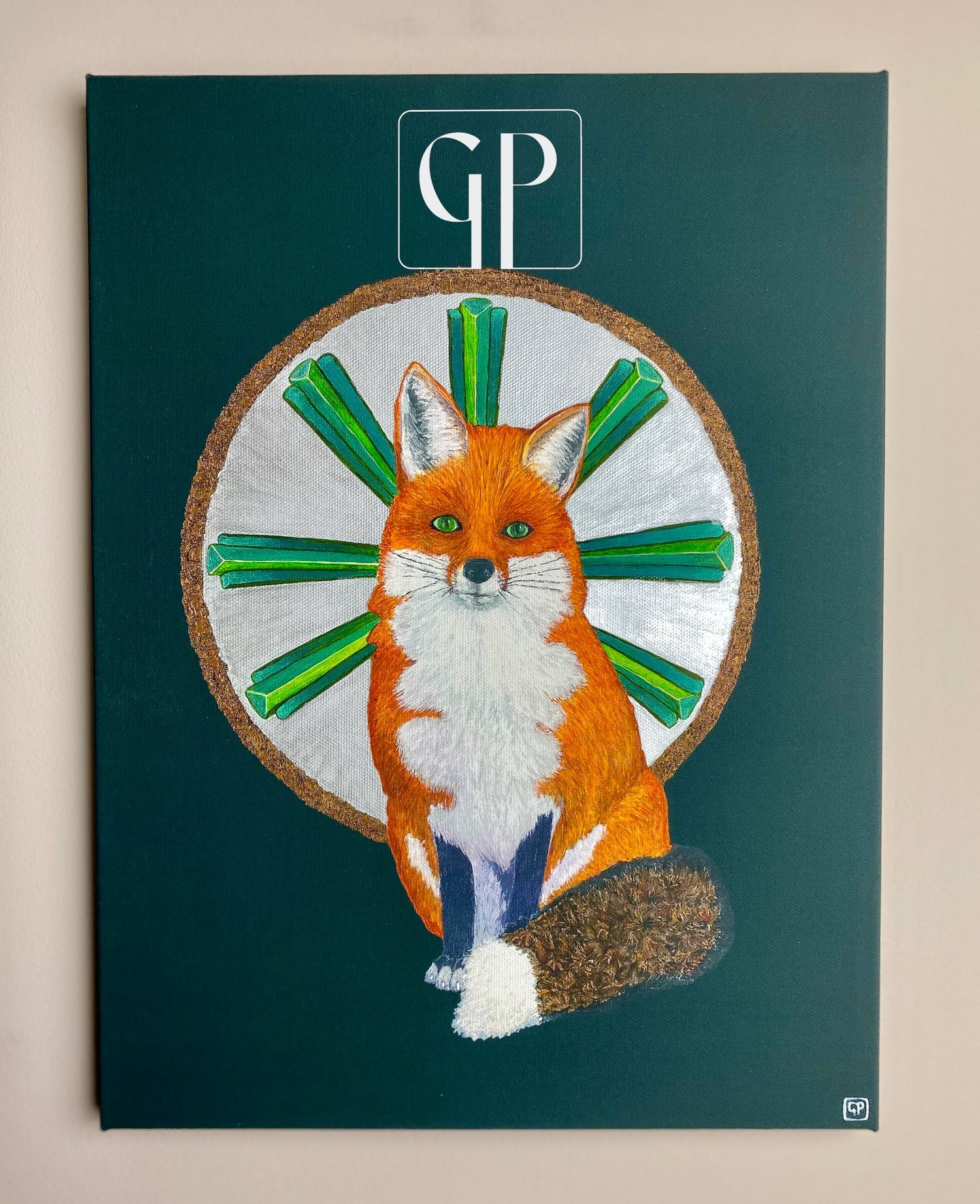 Limited Edition Hand Embellished Stretched Canvas Prints - Geraldine Platten Art