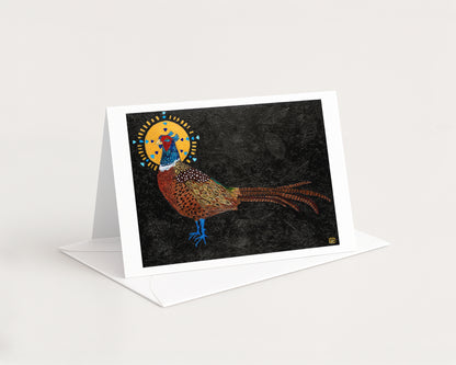 Lord of the Manor Fine Art Greetings Card