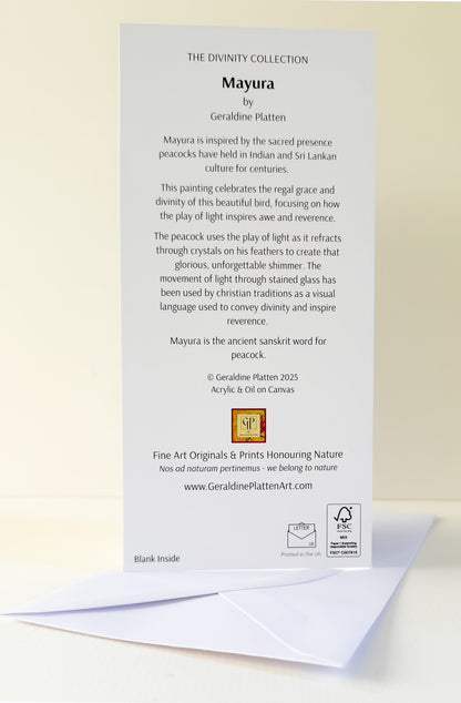 Mayura Fine Art Greetings Card