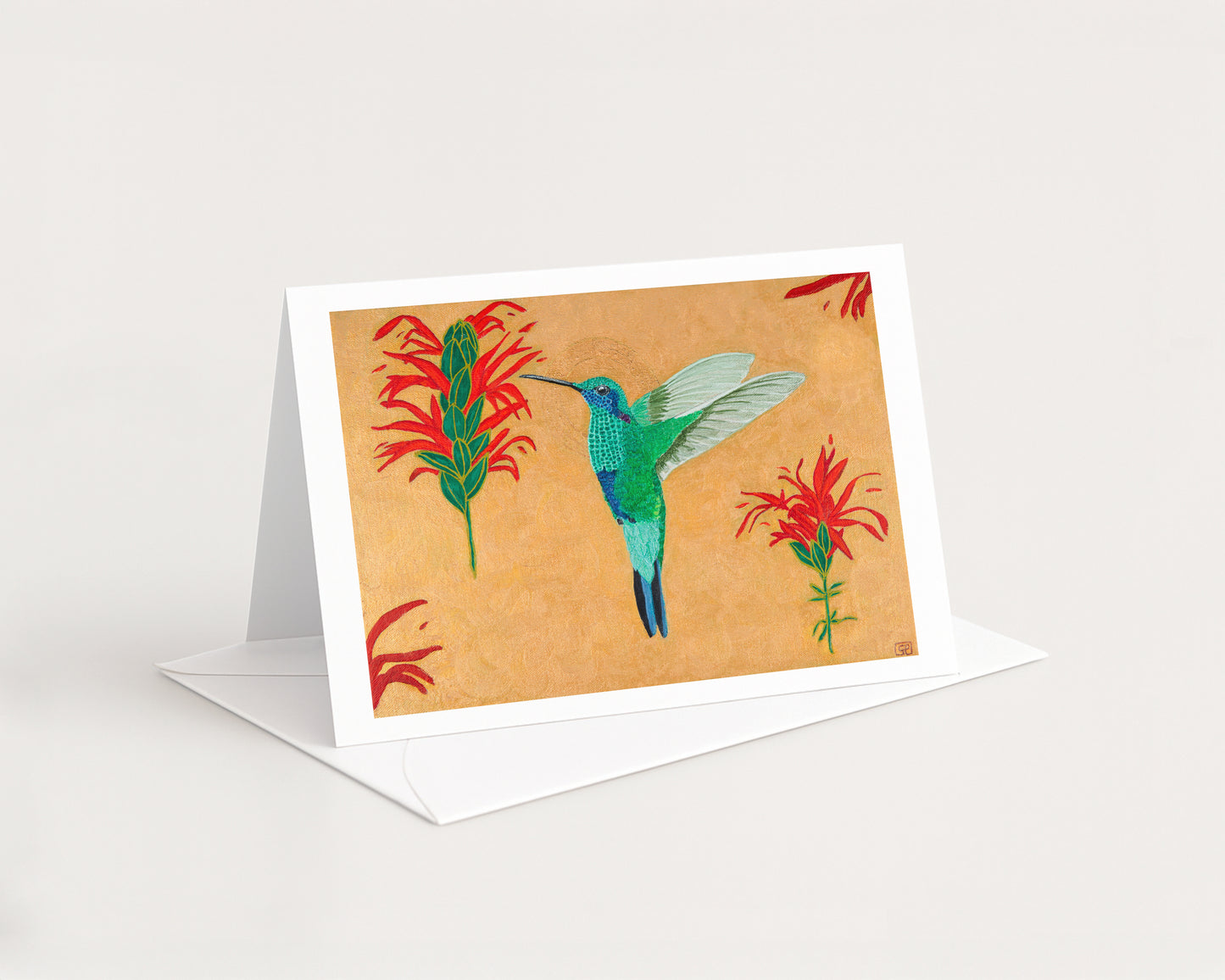 The Messenger Fine Art Greetings Card