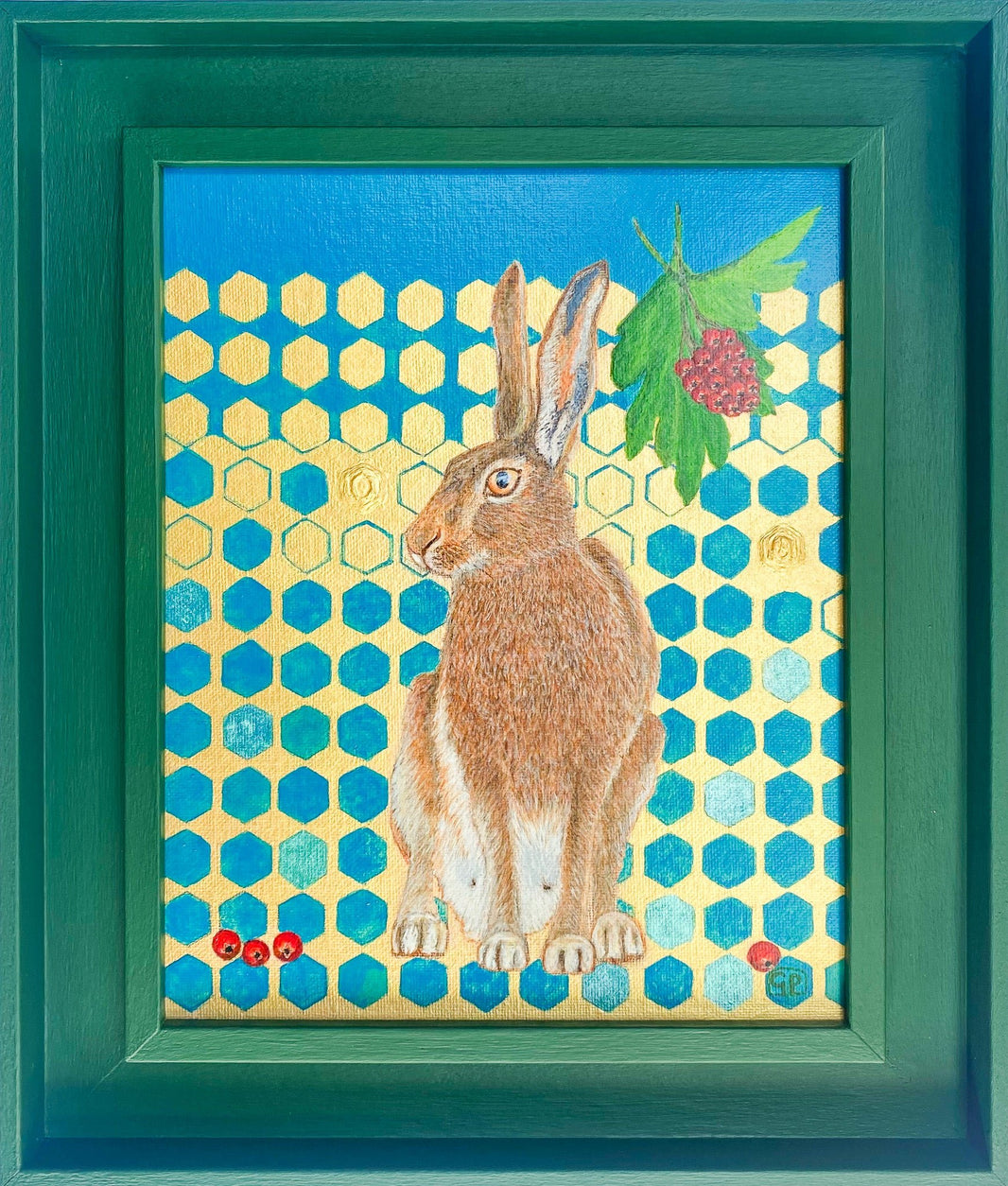 Brigid - Original Painting - Geraldine Platten Art - 