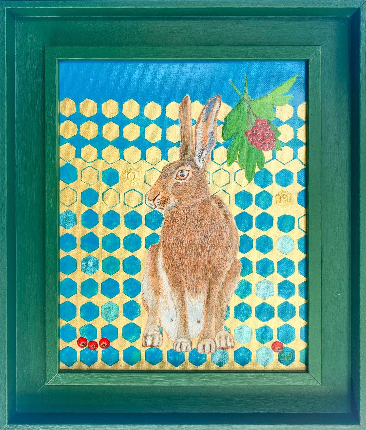 Brigid - Original Painting - Geraldine Platten Art - 