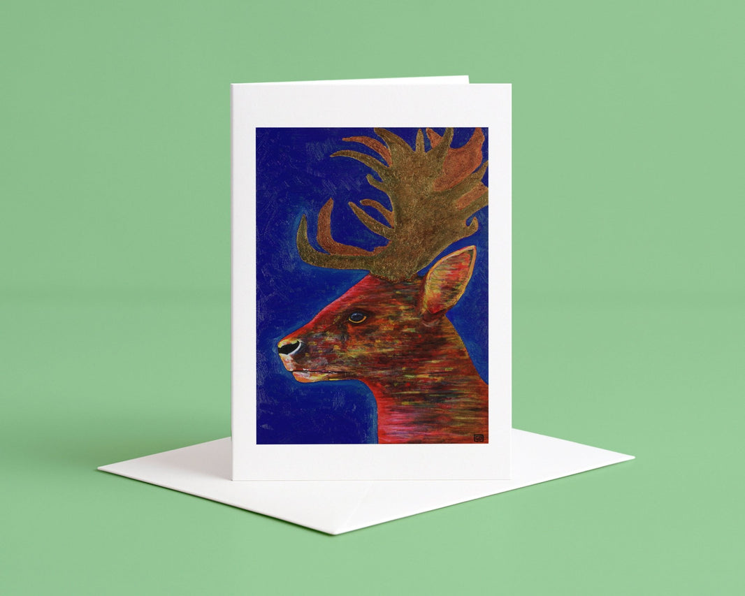 Ceryn - Art Greeting Card, Blank Inside - Geraldine Platten Art -
