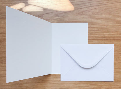 Ceryn - Art Greeting Card, Blank Inside - Geraldine Platten Art -