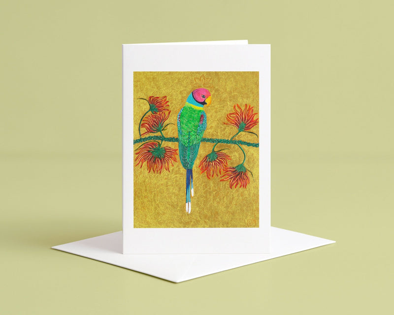 Devansh - Art Greeting Card - Geraldine Platten Art -