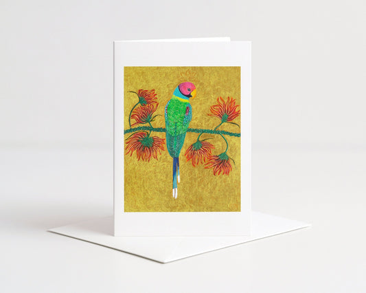 Devansh Fine Art Greetings Card - Geraldine Platten Art -