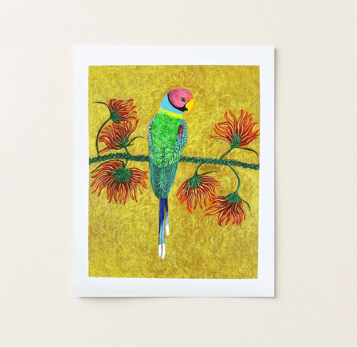 Devansh: Fine Art Print On Paper - Geraldine Platten Art - Prints on paper