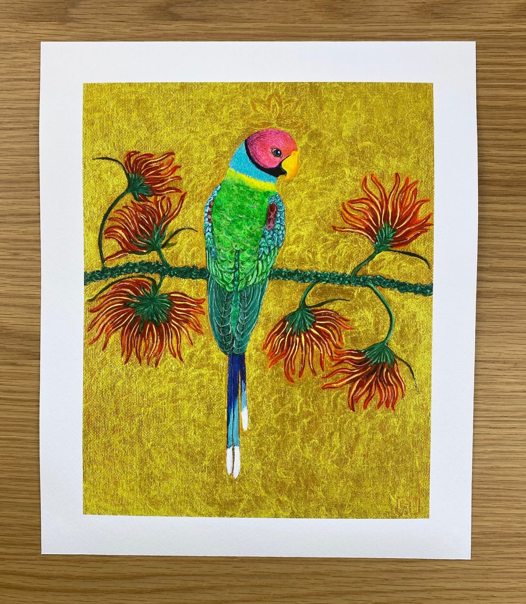 Devansh: Fine Art Print On Paper - Geraldine Platten Art - Prints on paper