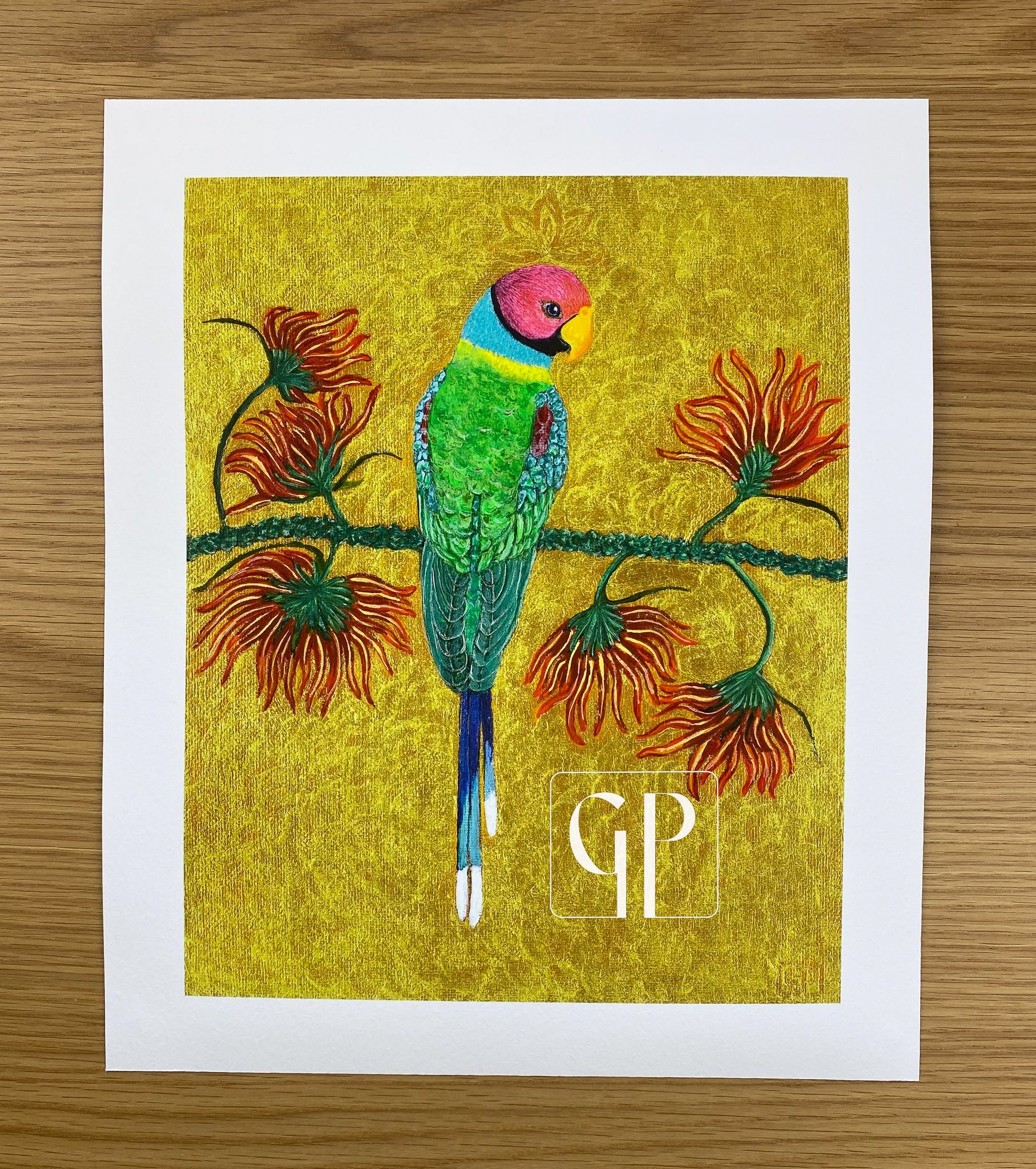 Devansh: Open Edition Prints on Paper - Geraldine Platten Art - Prints on paper