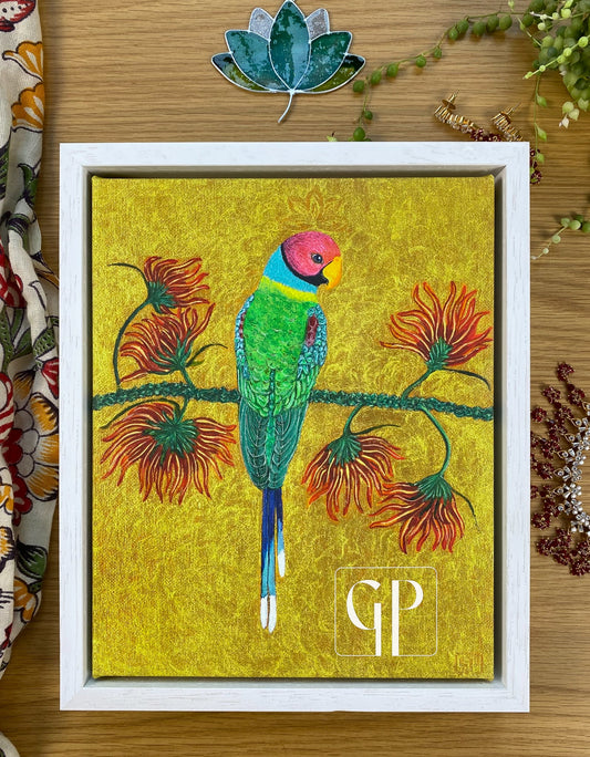 Devansh: Open Edition Stretched Canvas Prints - Geraldine Platten Art - Canvas Print