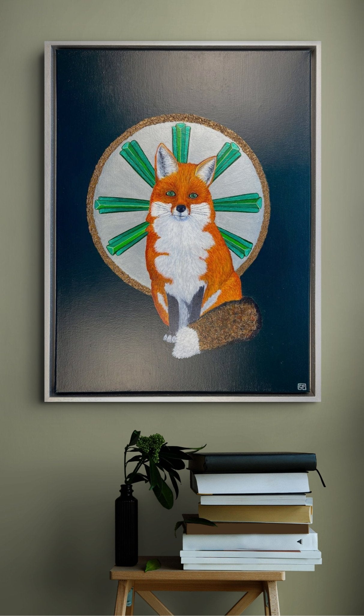 Inari - Original Painting - Geraldine Platten Art -