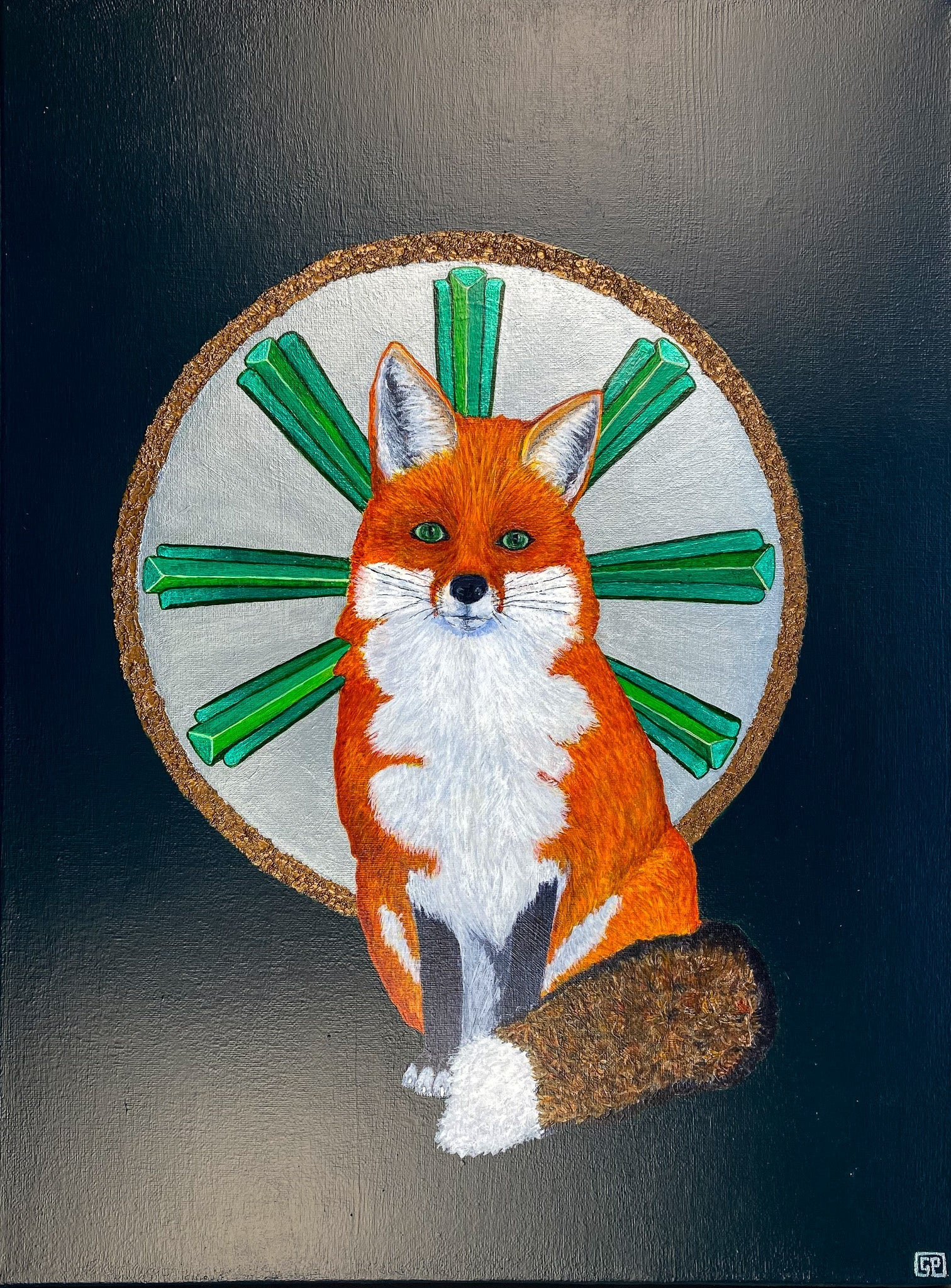 Inari - Original Painting - Geraldine Platten Art -
