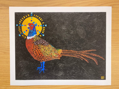 Lord of the Manor: Fine Art Print On Paper - Geraldine Platten Art - Prints on paper