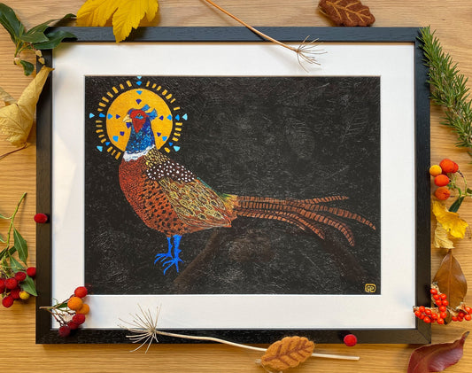 Lord of the Manor: Open Edition Prints on Paper - Geraldine Platten Art - Prints on paper