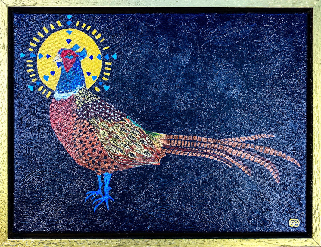 Lord of the Manor - Original Painting - Geraldine Platten Art - 