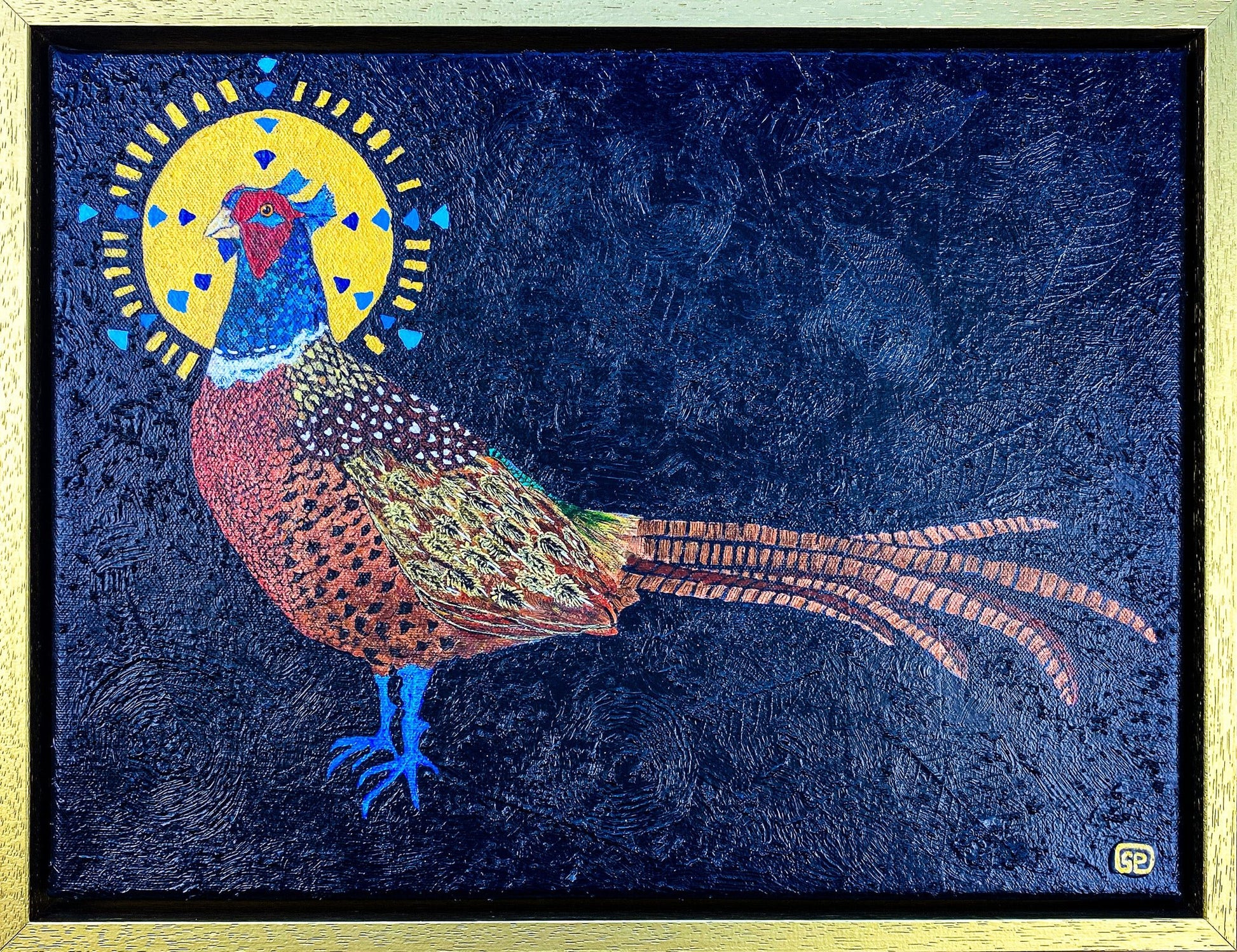 Lord of the Manor - Original Painting - Geraldine Platten Art - 