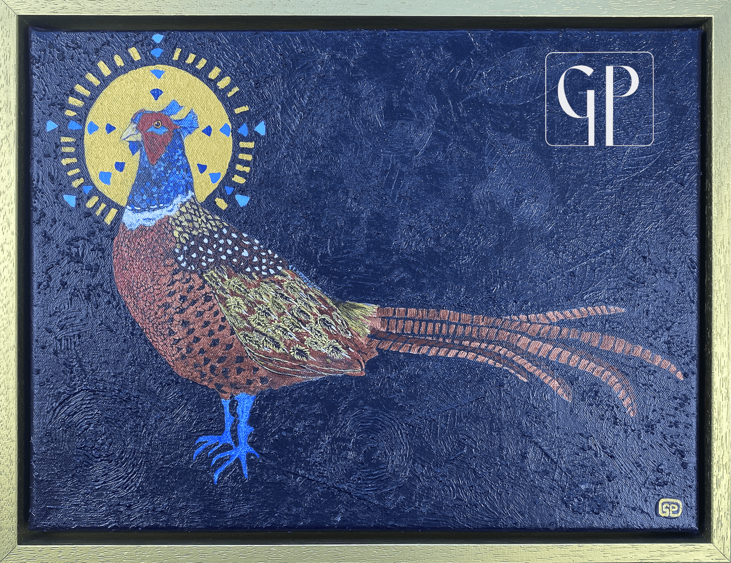 Lord of the Manor - Original Painting - Geraldine Platten Art - 