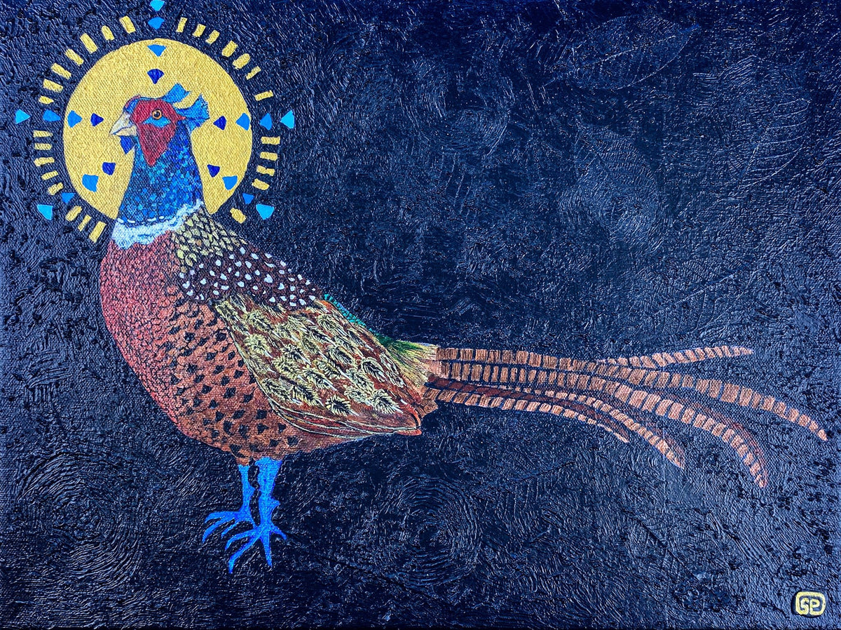 Lord of the Manor - Original Painting - Geraldine Platten Art -