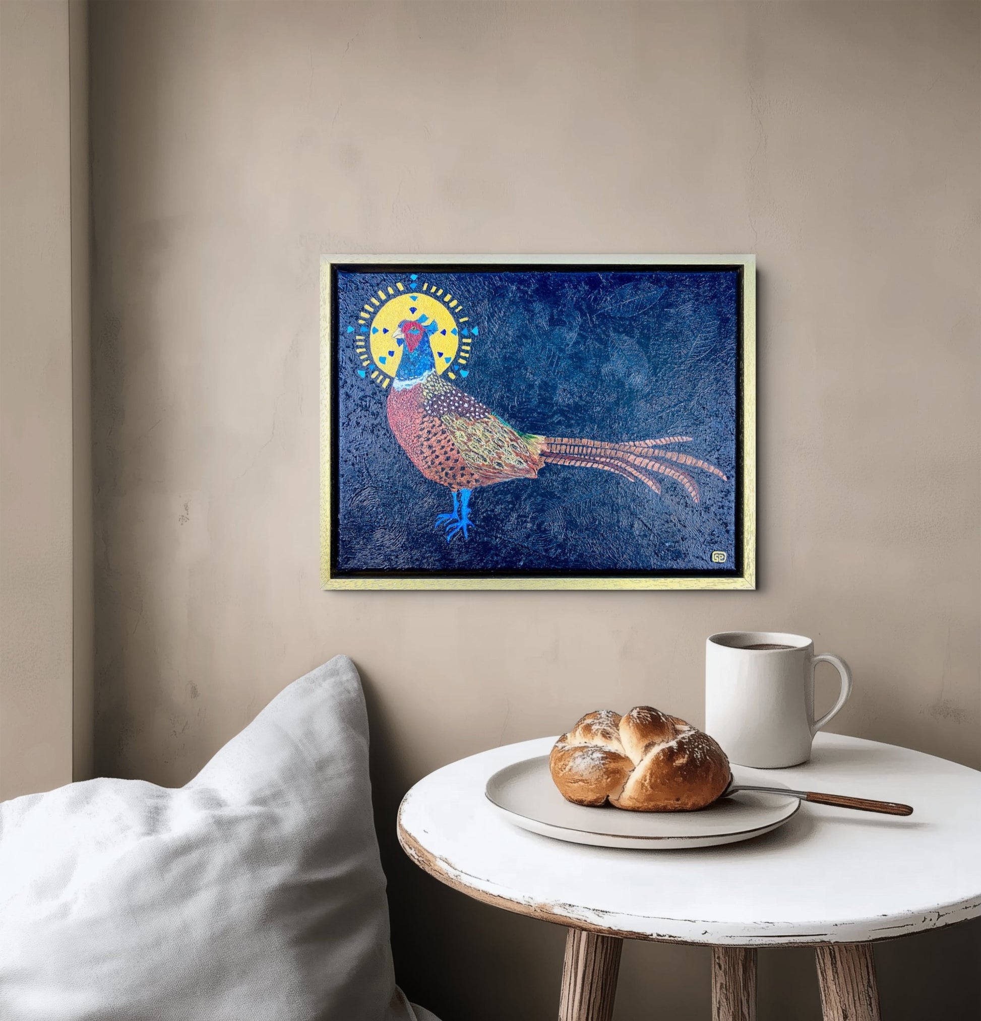 Lord of the Manor - Original Painting - Geraldine Platten Art -