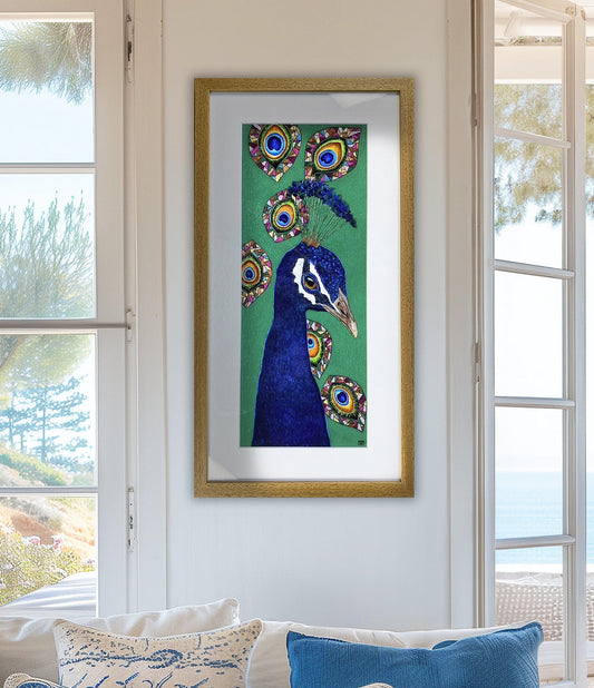 Mayura: Fine Art Print On Paper - Geraldine Platten Art - Prints on paper