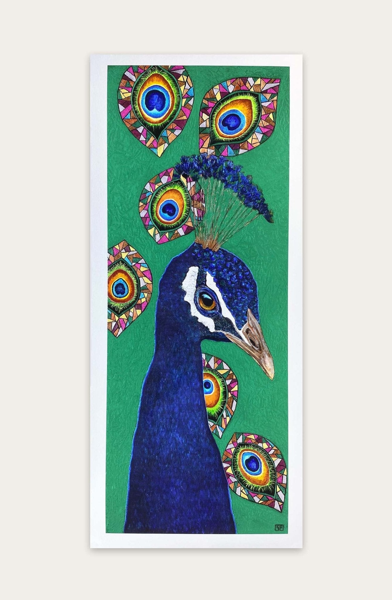 Mayura: Fine Art Print On Paper - Geraldine Platten Art - Prints on paper
