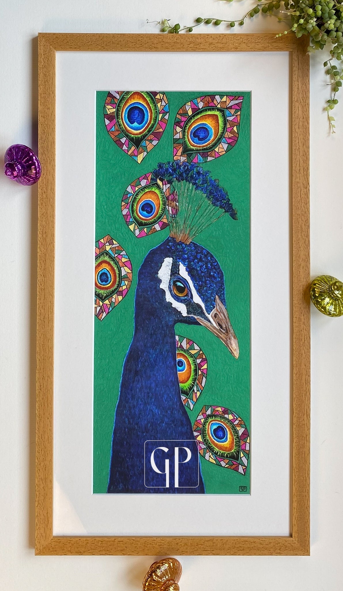 'Mayura': Open Edition Prints on Paper - Geraldine Platten Art - Prints on paper