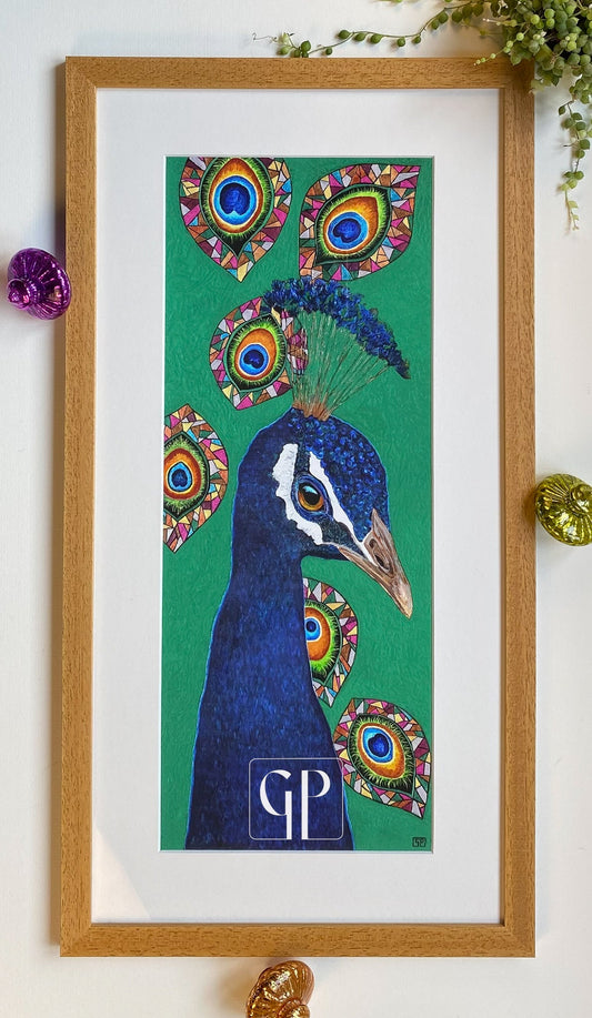 'Mayura': Open Edition Prints on Paper - Geraldine Platten Art - Prints on paper