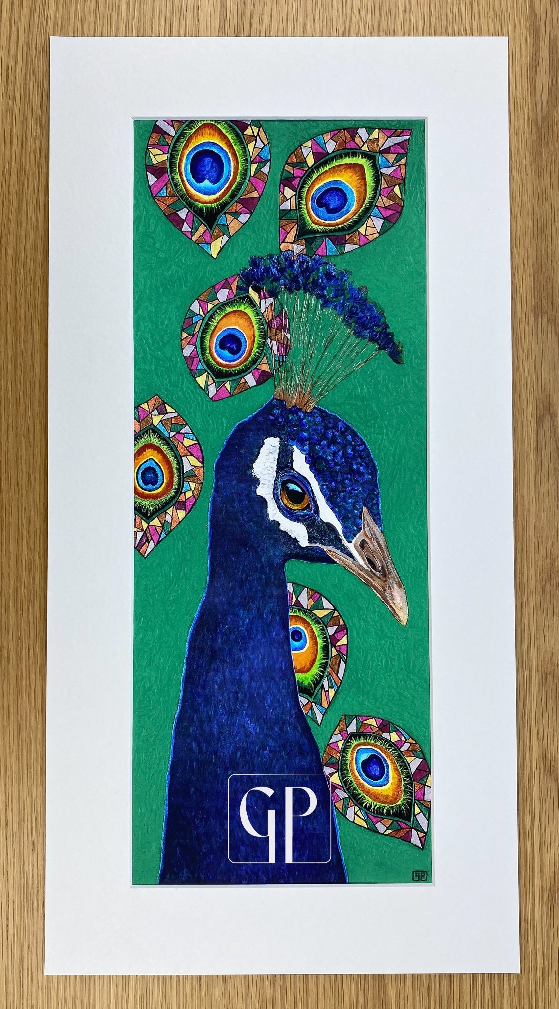 'Mayura': Open Edition Prints on Paper - Geraldine Platten Art - Prints on paper