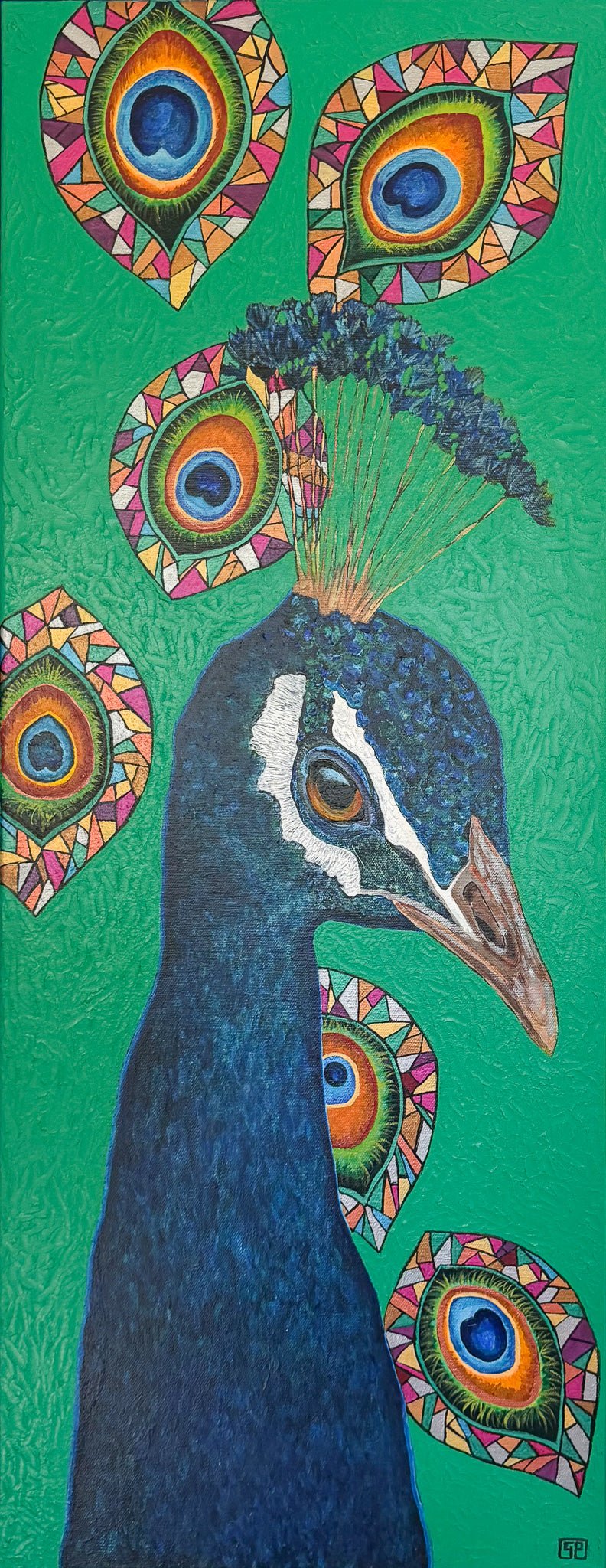 Mayura - Original Painting - Geraldine Platten Art -