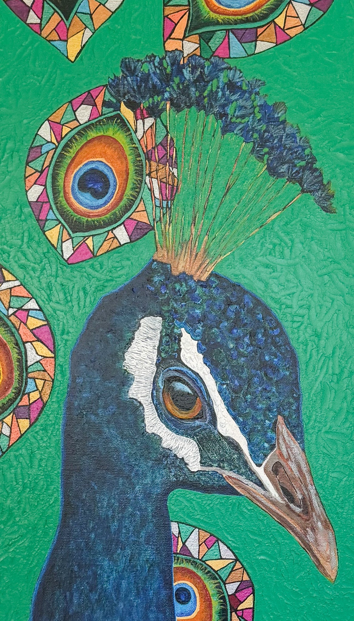 Mayura - Original Painting - Geraldine Platten Art -