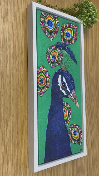 'Mayura': Open Edition Stretched Canvas Prints