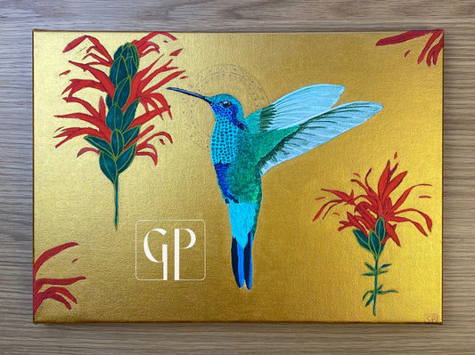 The Messenger: Limited Edition Prints on Stretched Canvas - Geraldine Platten Art - 