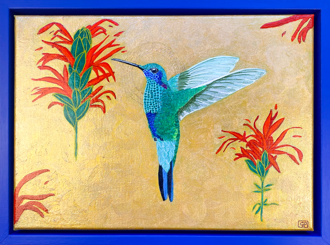 The Messenger - Original Painting - Geraldine Platten Art - 
