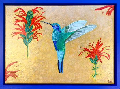 The Messenger - Original Painting - Geraldine Platten Art - 