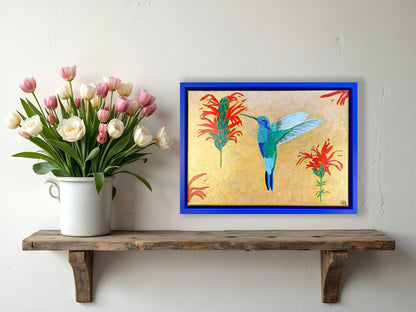 The Messenger - Original Painting - Geraldine Platten Art -