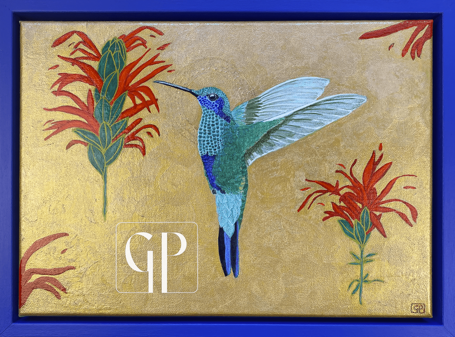 The Messenger - Original Painting - Geraldine Platten Art - 